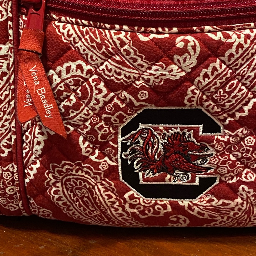 Vera Bradley University of South Carolina tote and wallet wristlet